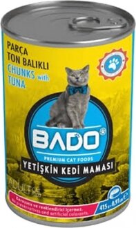 Bado Ton Balıklı Yetişkin 415 gr Kedi Maması kullananlar yorumlar